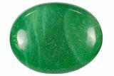 1.7" Polished Green Aventurine Pocket Stone  - Photo 2